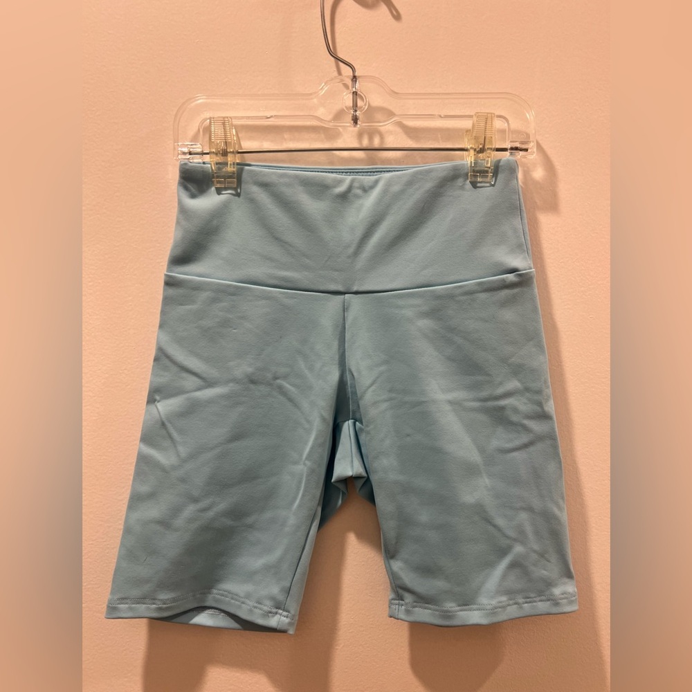 Purple Pixies Blue Mist Pivot Biker Shorts, AXS (0/2)